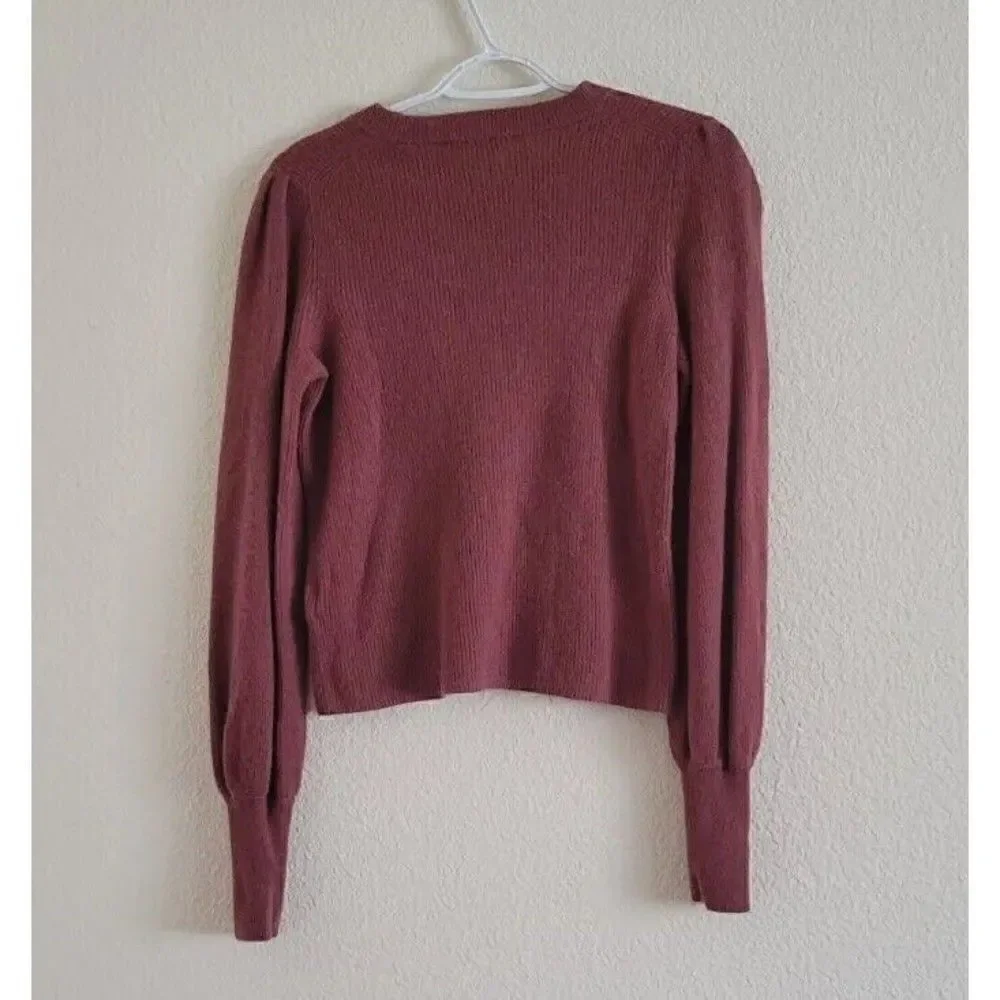 Madewell Baybrook Merino Wool Blend Pullover Sweater Women's Size S